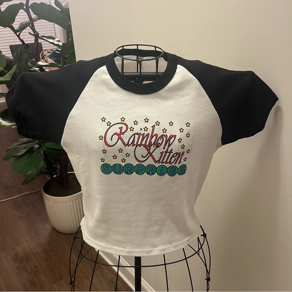 Rainbow Kitten Surprise - Merch Crop top/baby tee